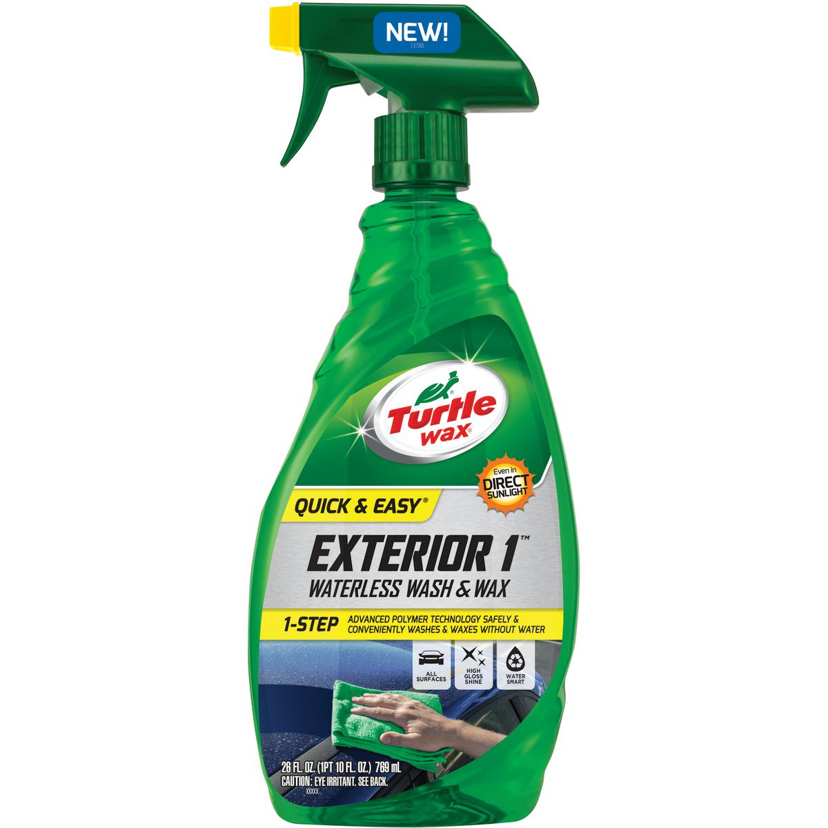 Turtle Wax Quick & Easy Exterior 1 Waterless Wash & Wax 769ml