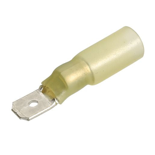 Narva Terminal Male Blade Yellow 6.3 x 0.8mm (15Pk) 56324BL