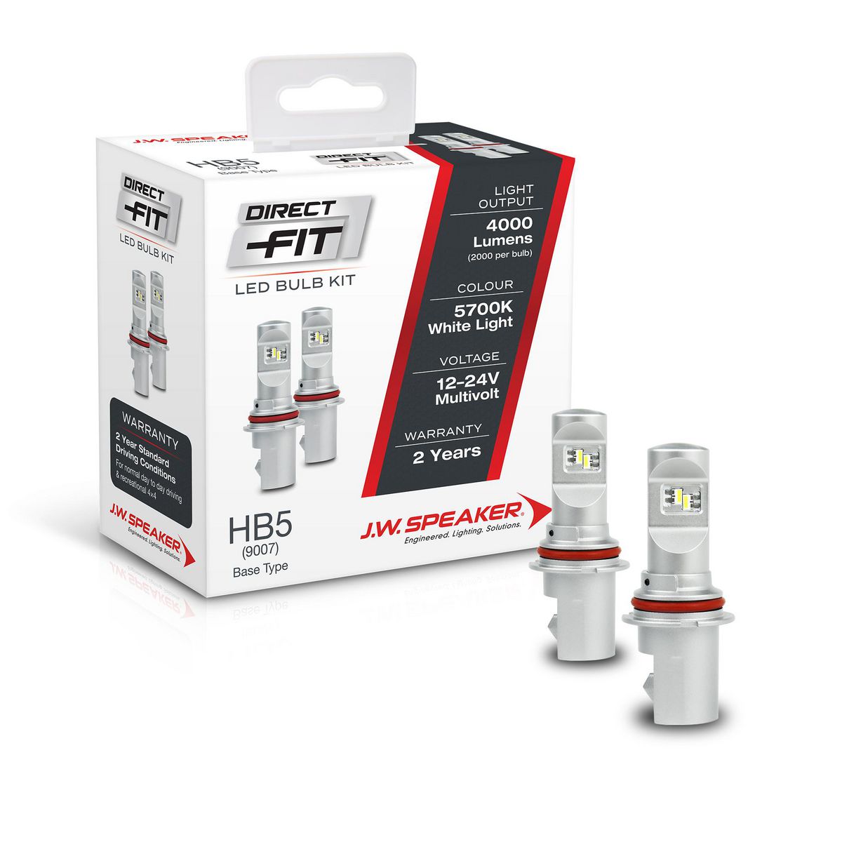 JW Speaker Speaker H5 LED Direct Fit Bulb Kit 12/24V 6000K 999017