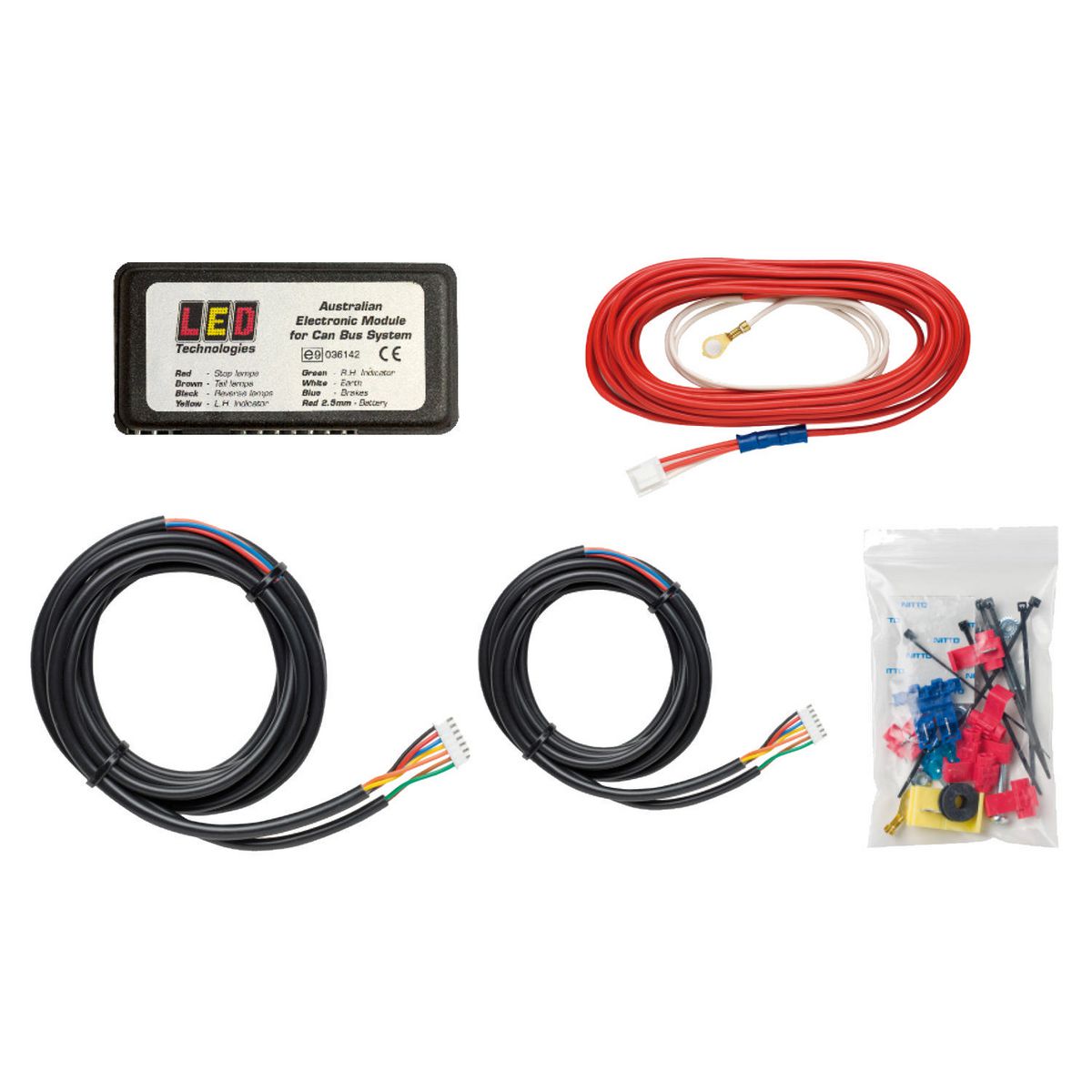 LED Autolamps Canbus Trailer Wiring Kit CANBUSKIT