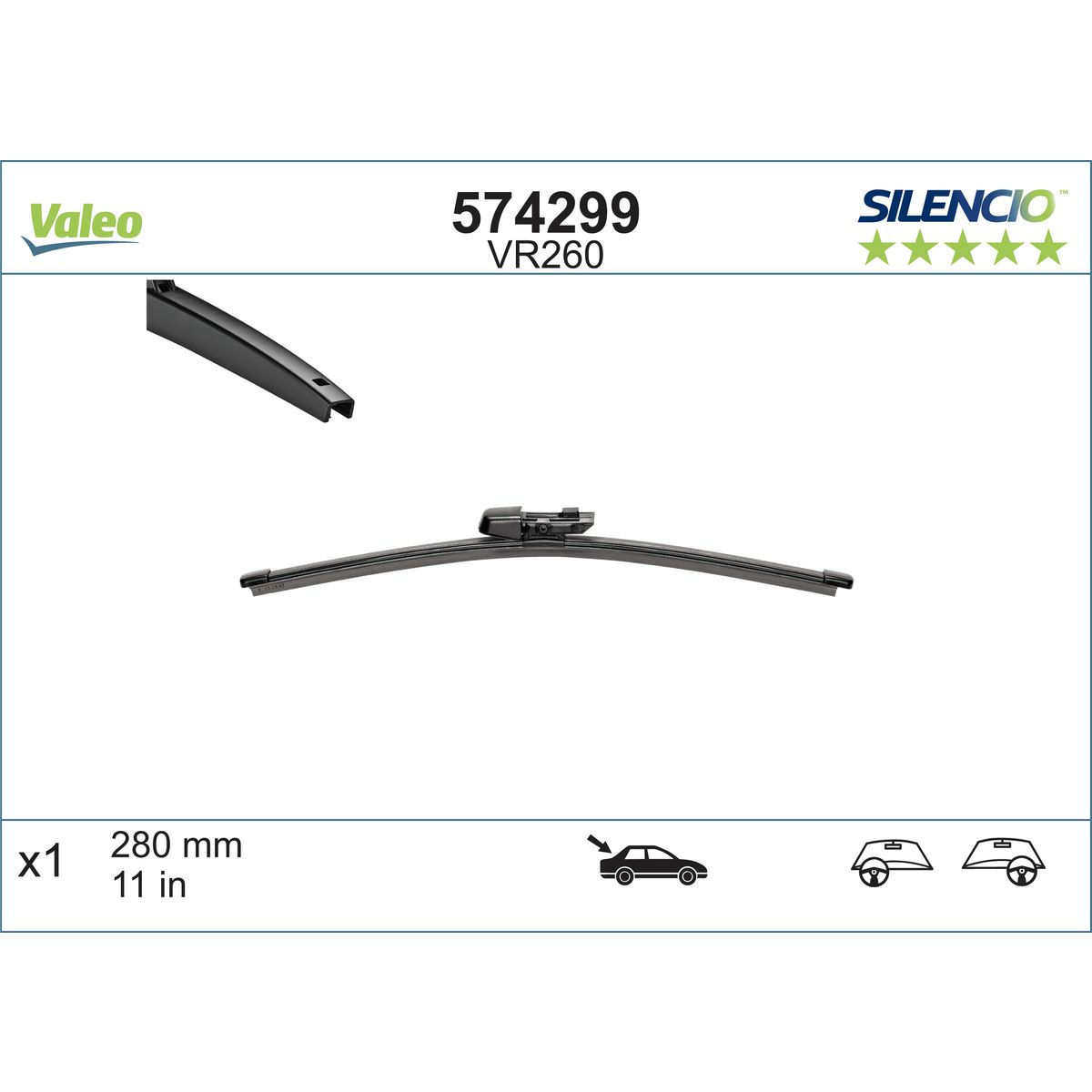 Valeo Wiper Blade  574299