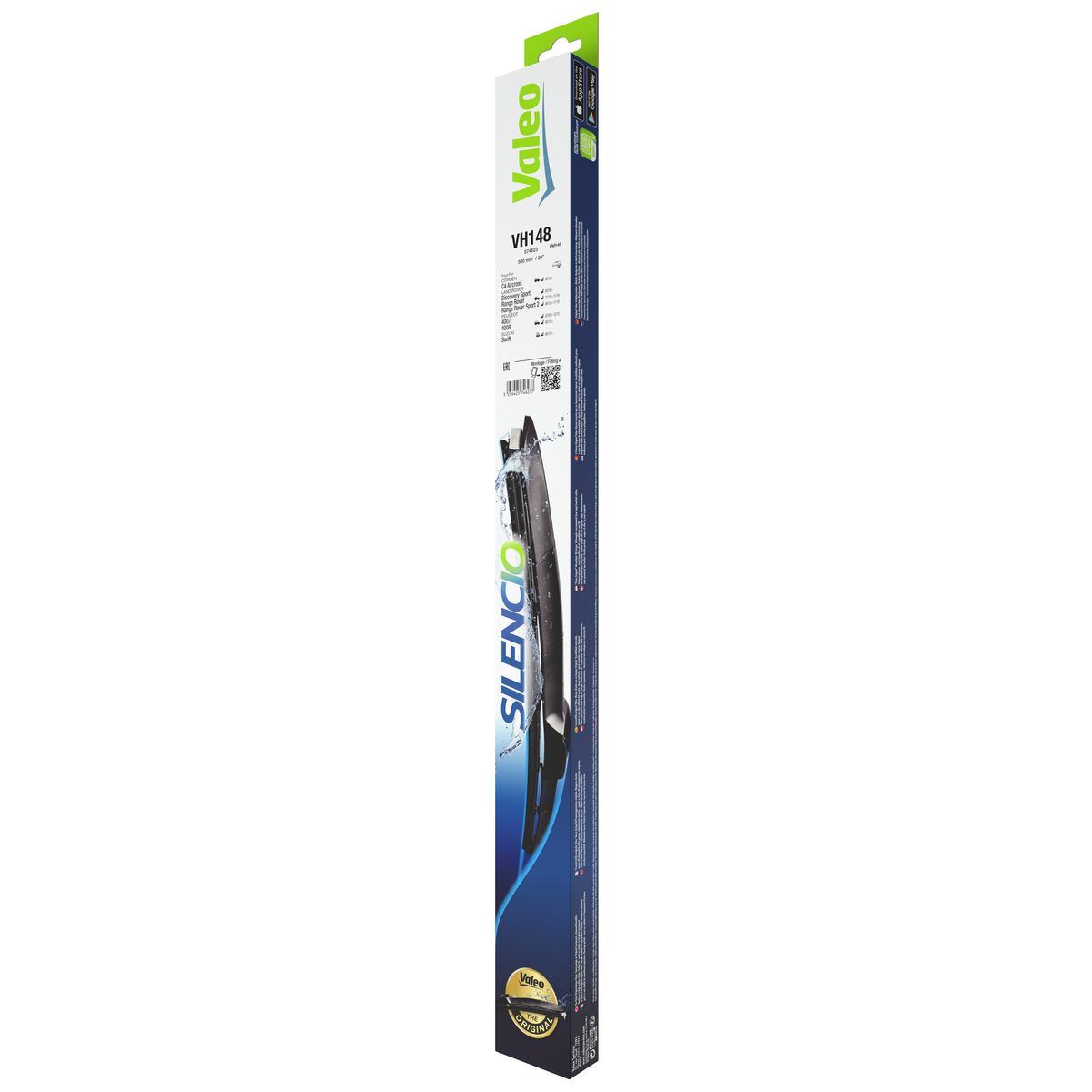 Valeo Silencio Hybrid Wiper Blade 500mm VH148 574623