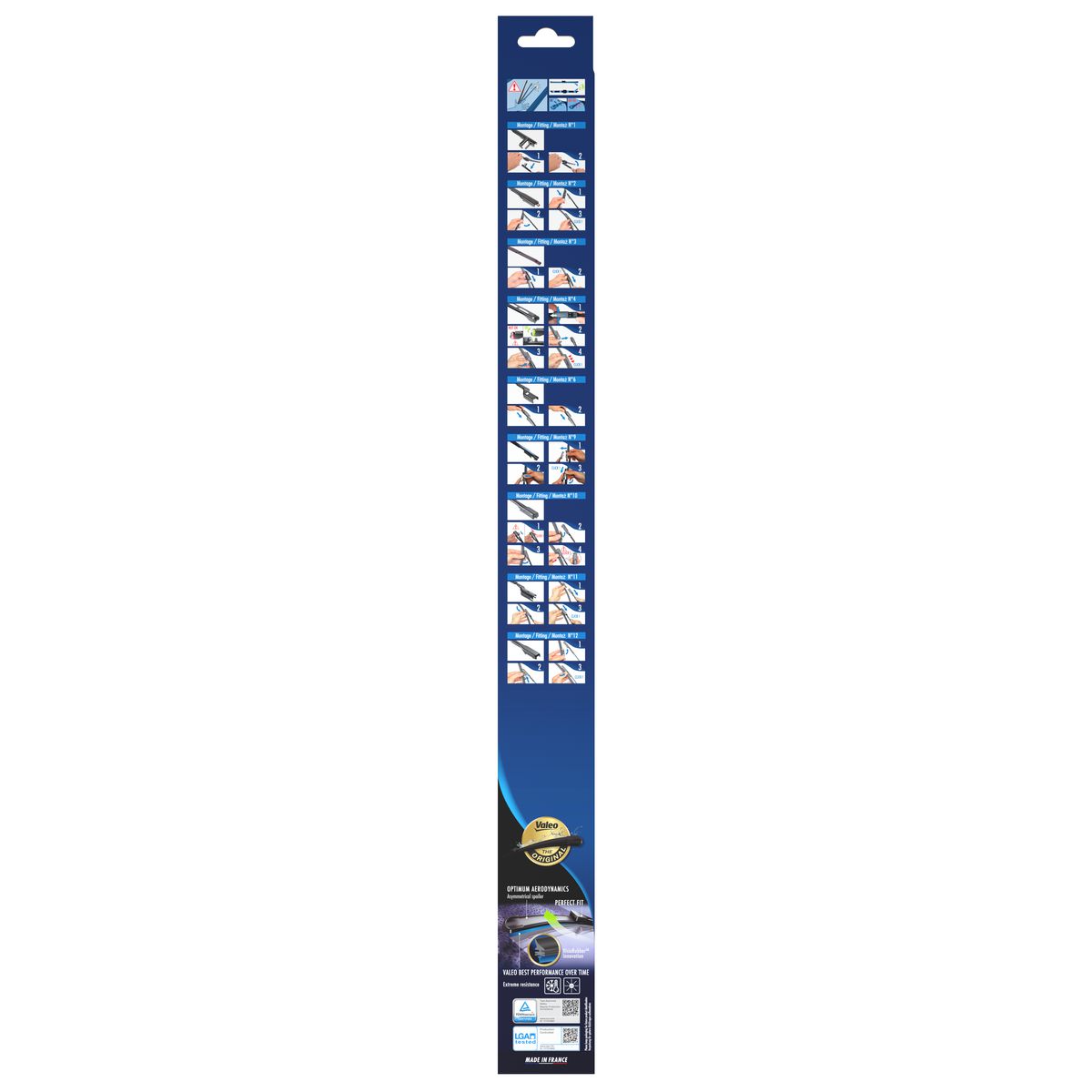 Valeo Silencio Wiper Blade Set Front VF357 574371