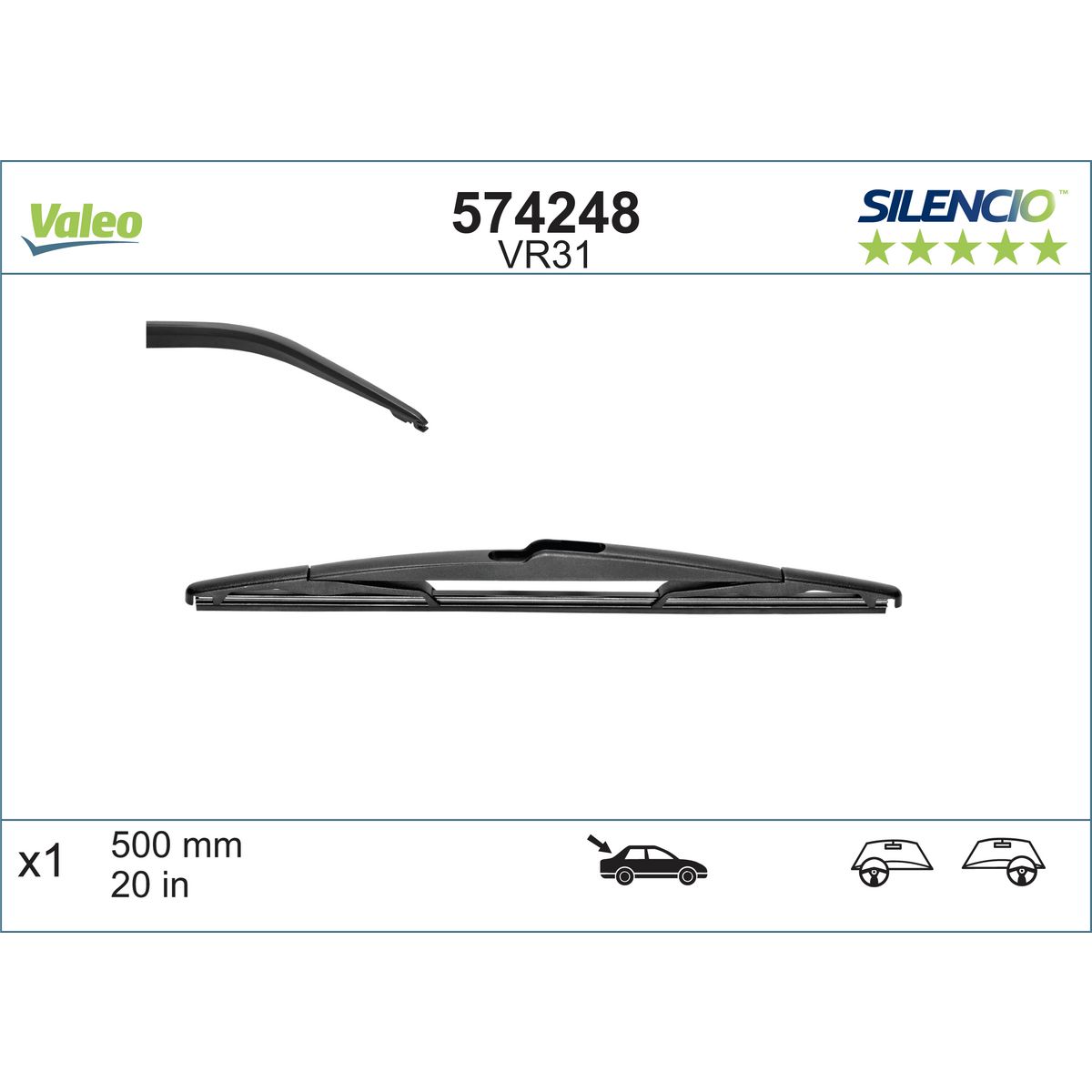 Valeo Wiper Blade  574248