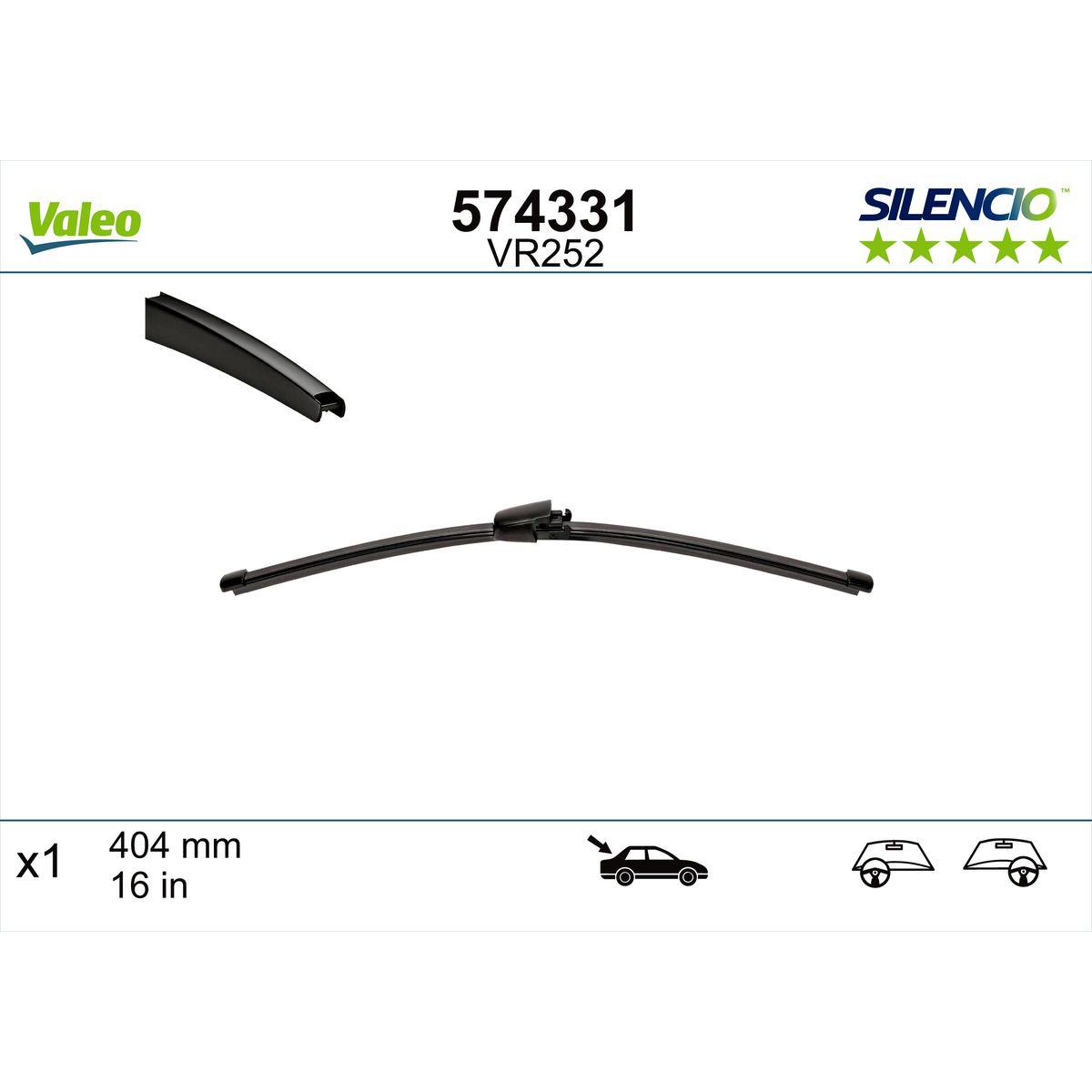 Valeo Wiper Blade  574331