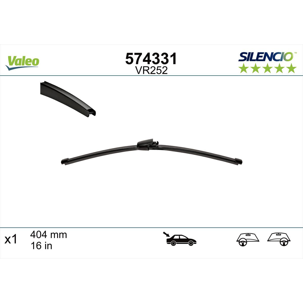 Valeo Wiper Blade  574331