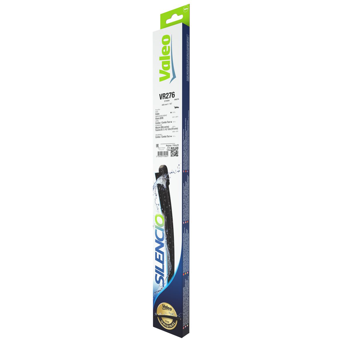 Valeo Silencio Wiper Blade Rear VR276 574584