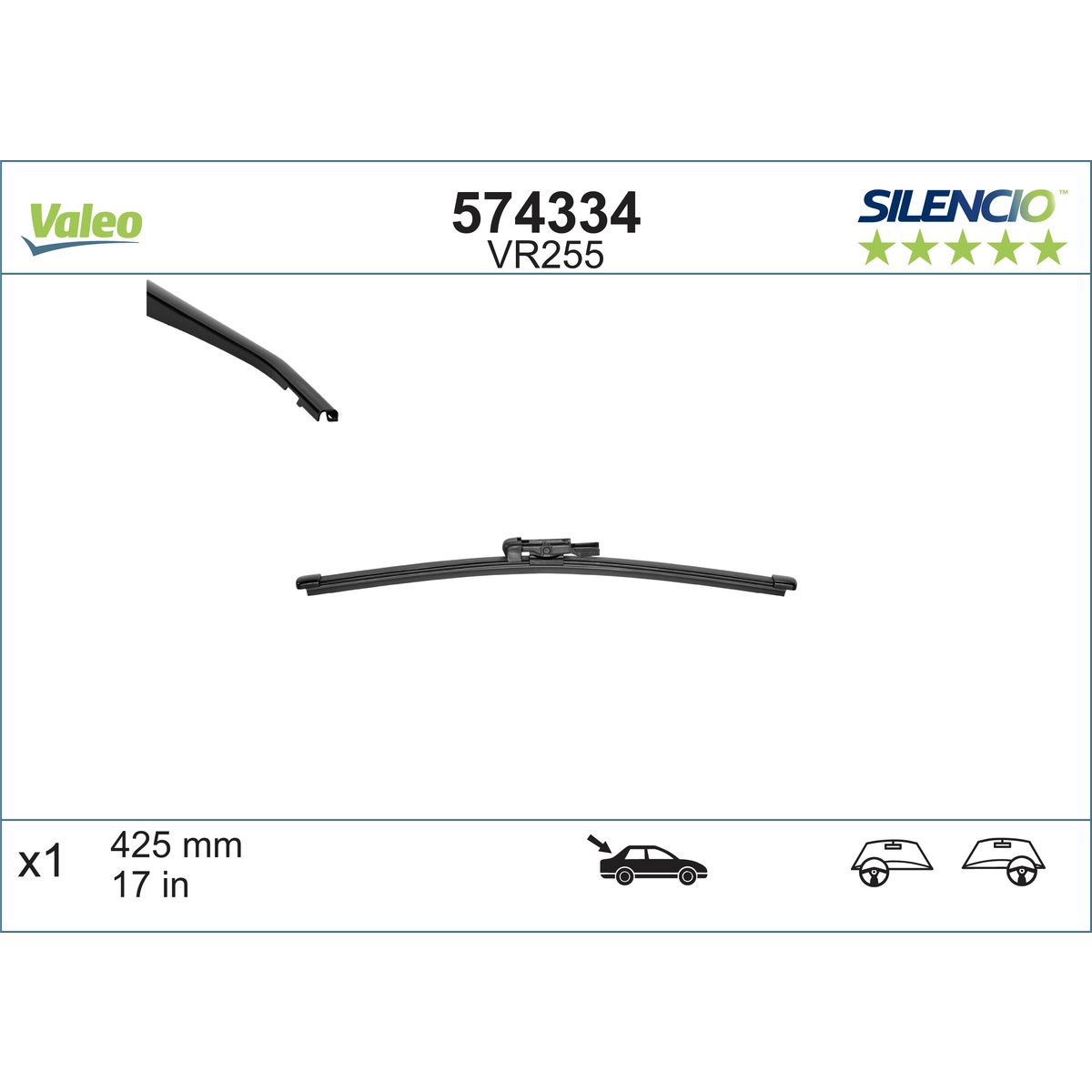 Valeo Wiper Blade  574334
