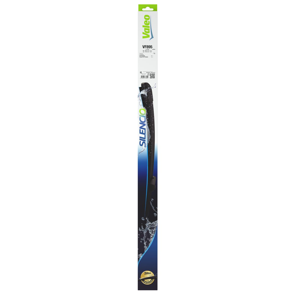 Valeo Silencio Wiper Blade Set Front VF895 577895