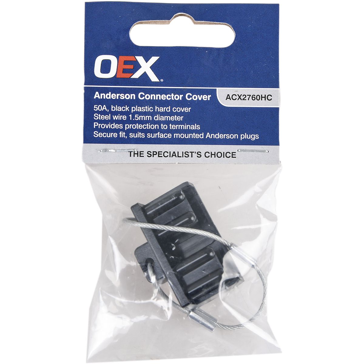 OEX Hard Plastic Cover Suits 50A Anderson Plug ACX2760HC