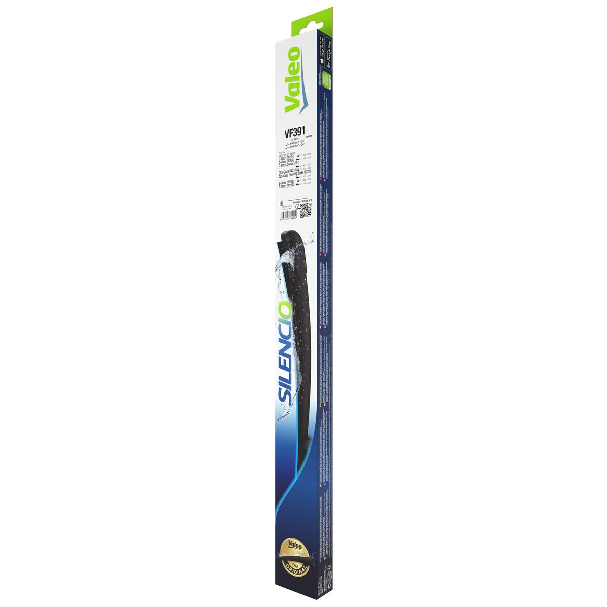 Valeo Silencio Wiper Blade Set Front VF391 574491