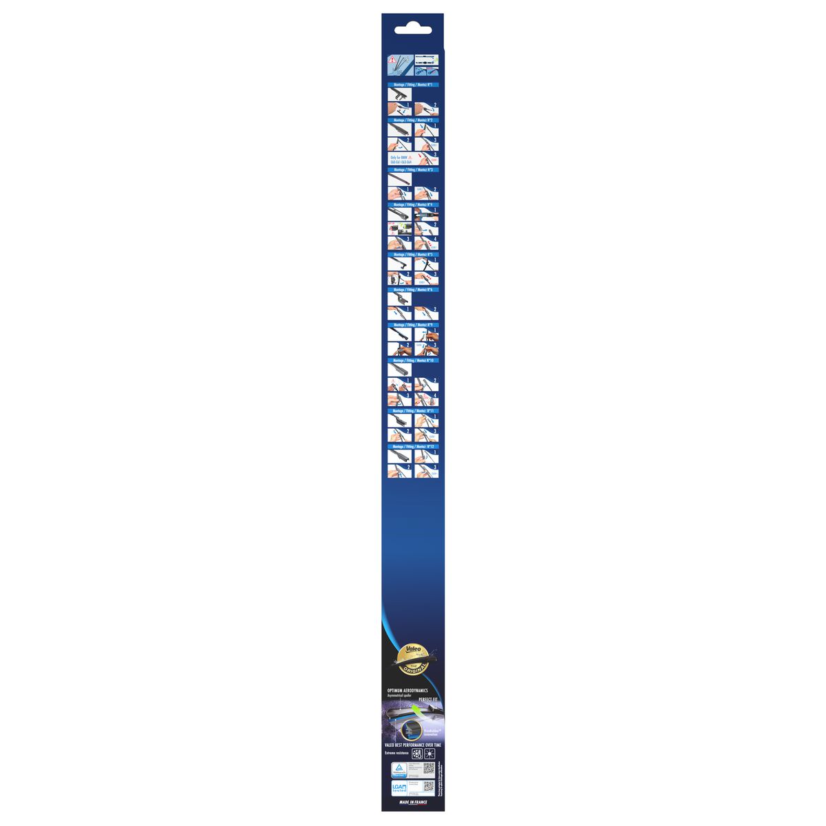 Valeo Silencio Wiper Blades Set Front 574701