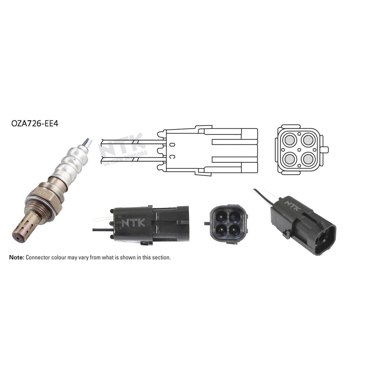 NTK Oxygen Lambda Sensor OZA726-EE4