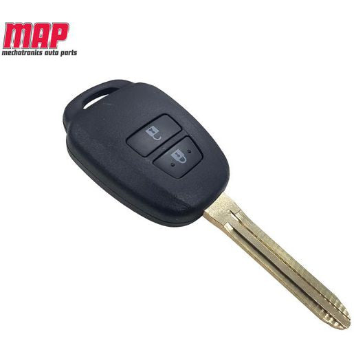 MAP Car Remote Shell & Buttons (2 Button) fits Toyota KF410