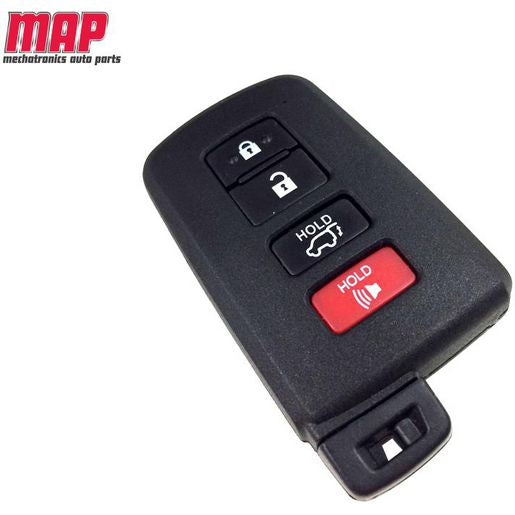MAP Car Remote Shell & Buttons (4 Button Keyless) fits Toyota KF451