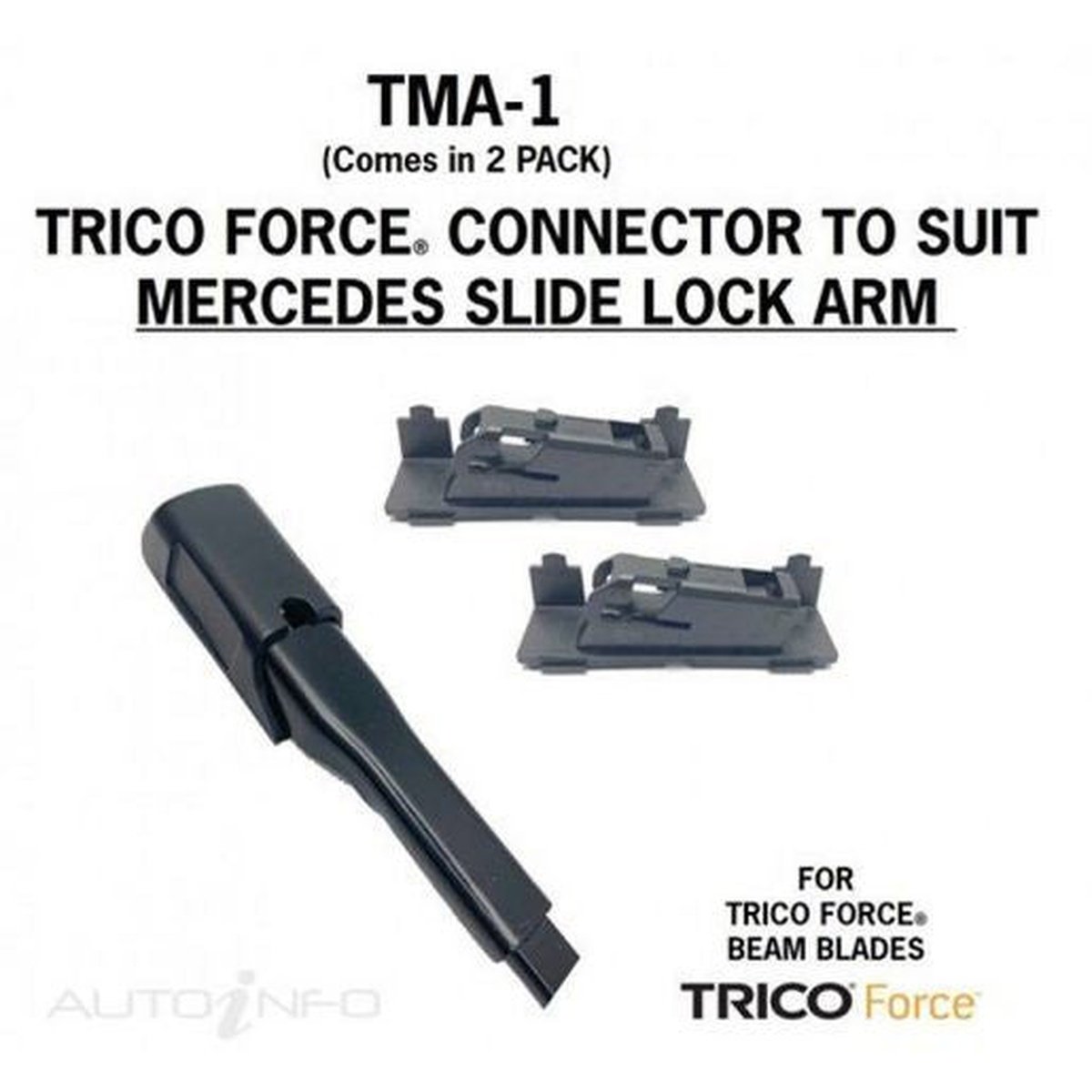 Trico Connector Suits Mercedes Slide Lock Arm TMA-1
