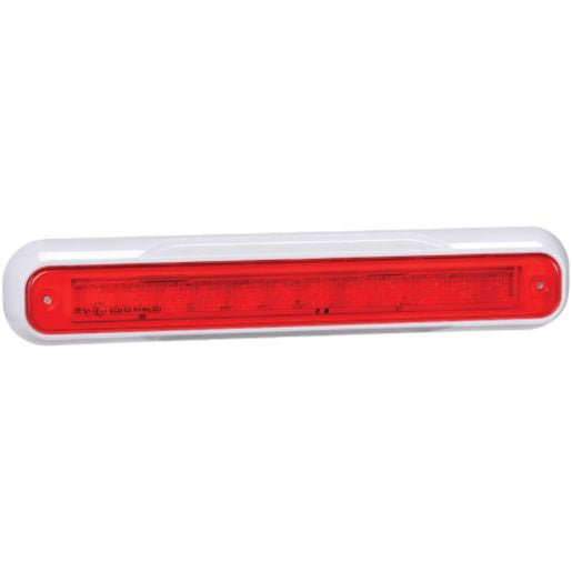 Narva LED Stop Lamp Red 9-33V White Housing 93919