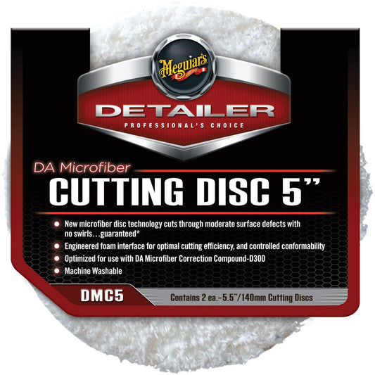 Meguiars DA Microfibre Cutting Disc 5.5inch 140mm DMC5