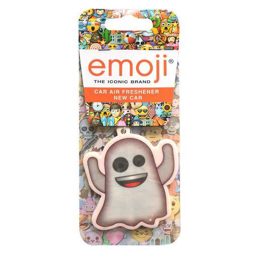 Emoji Car Air Freshener - Ghost New Car 4802312