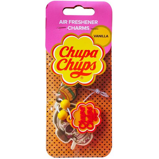 Chupa Chups Car Air Freshener Charms Sucker Skull Vanilla Fragarence 3402313