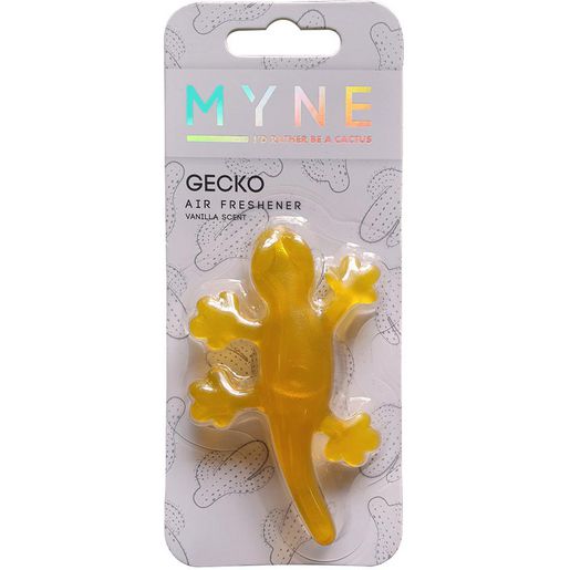 Myne Car Air Freshener - Gel Gecko Vanilla (Yellow) 4402300
