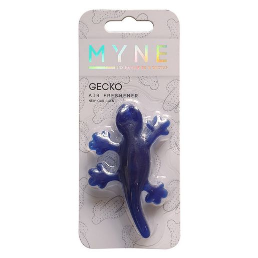 Myne Car Air Freshener - Gel Gecko New Car (Blue) 4402299