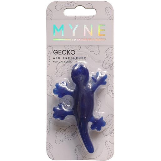 Myne Car Air Freshener - Gel Gecko New Car (Blue) 4402299
