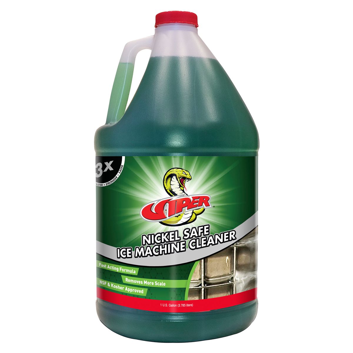 Viper Nickel Safe Ice Machine Cleaner 3.78L RT500G