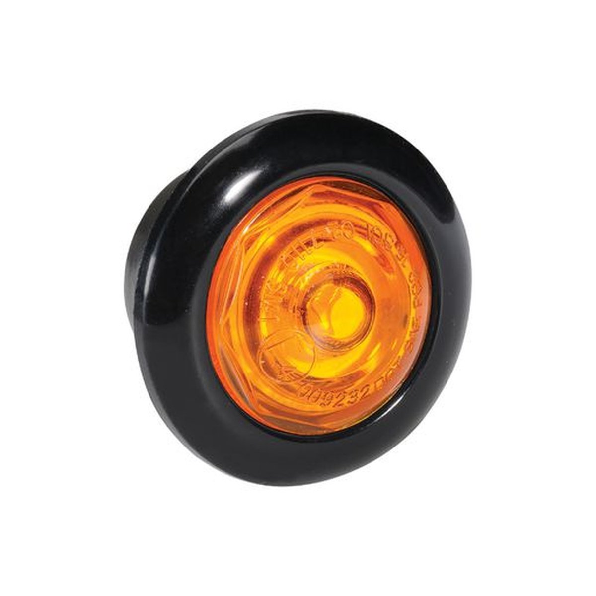 Narva Model 2 LED Side Marker with Black Housing Amber 27mm 9-33V 90212BL