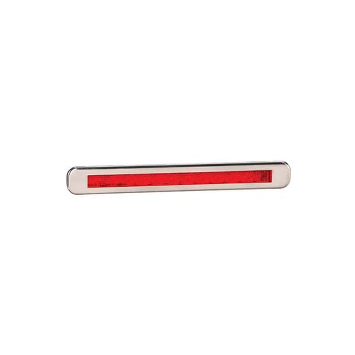 Narva Model 39 LED Stop/Tail Lamp with Stainless Steel Cover Red 9-33V 93912BL