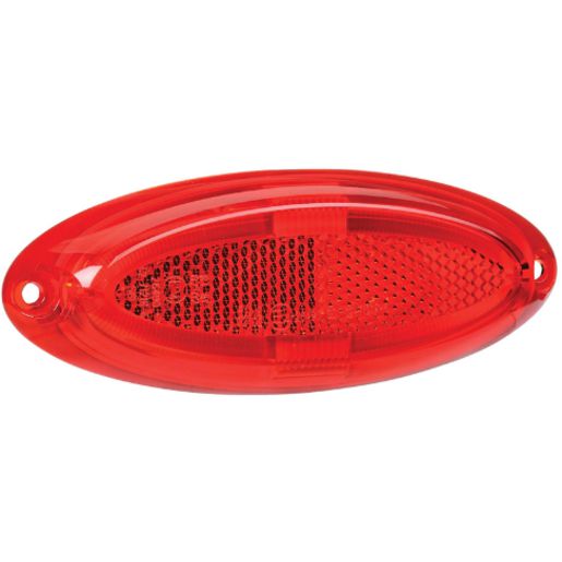 Narva Model 21 LED Rear End Outline Marker Light Pipe Red 9-33V 92128BL