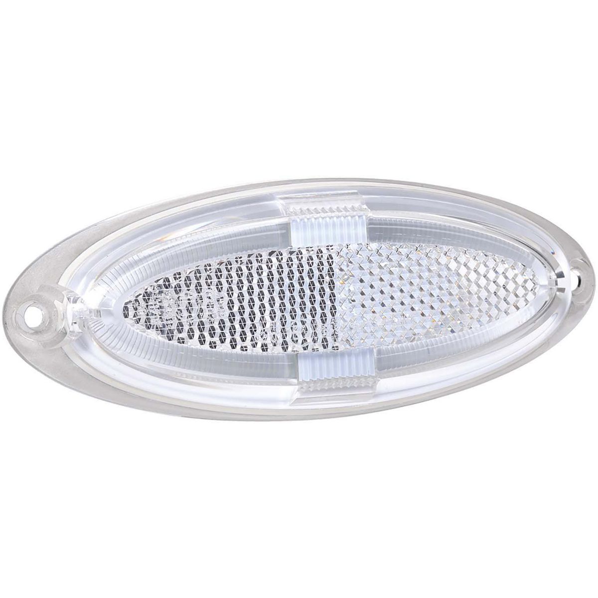 Narva Model 21 LED Front End Outline Marker Light Pipe White 9-33V 92124BL