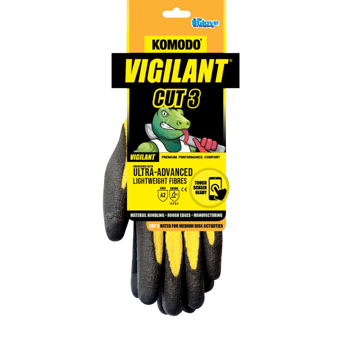 Komodo Vigilant Cut 3 Safety Gloves XLarge 630504