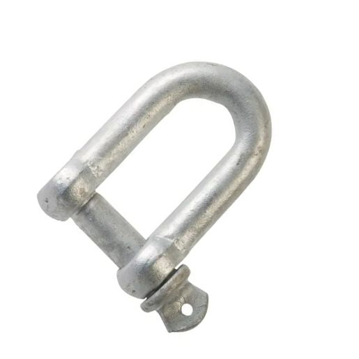 Marlin D Shackle 6mm Galvanised SHAKDEE6MM