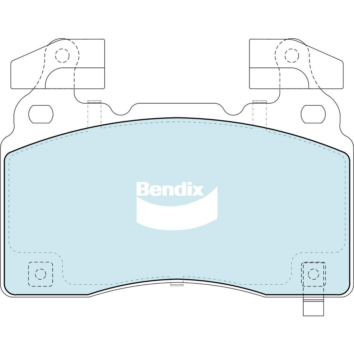 Bendix Brake Pads Set - Srt Street Road Track DB2358 SRT