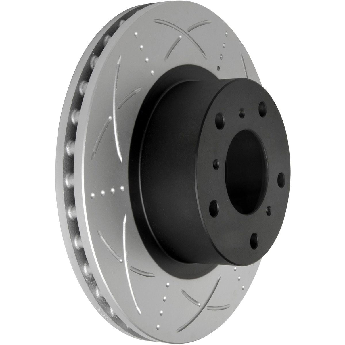 Bendix Ultimate Slotted & Dimpled Brake Rotor Single 296mm Front BR040