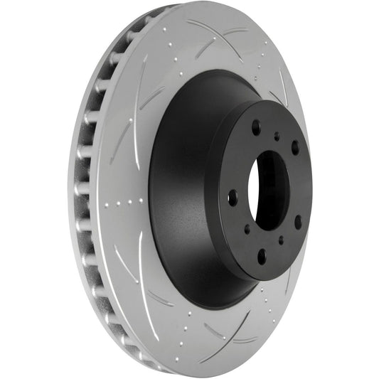 Bendix Ultimate Slotted & Dimpled Brake Rotor Single 343mm Front BR055
