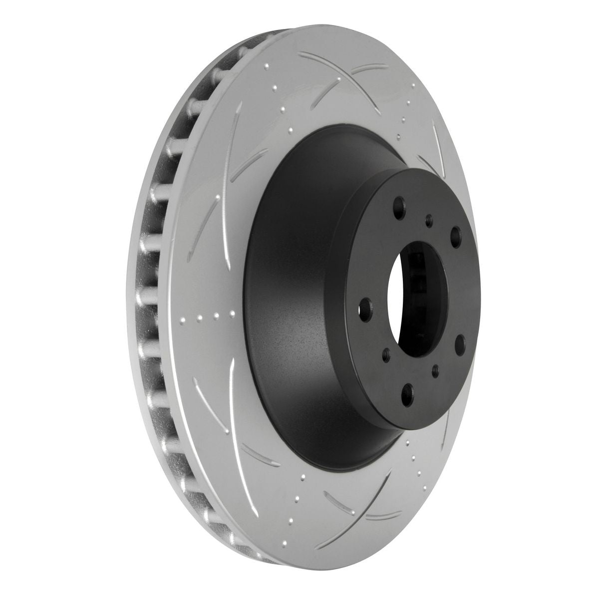 Bendix Ultimate Slotted & Dimpled Brake Rotor Pair 343mm Front BR055