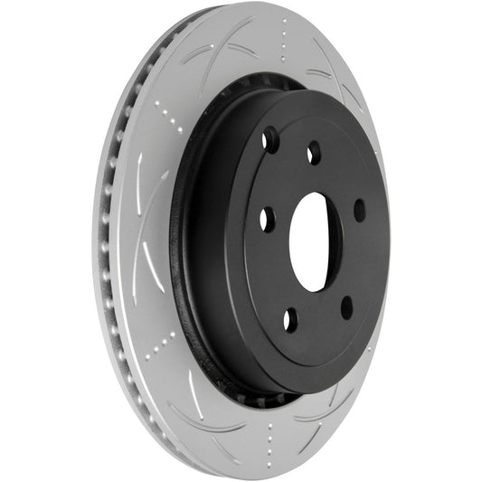 Bendix Ultimate Slotted & Dimpled Brake Rotor 324mm Rear LH BR2029L