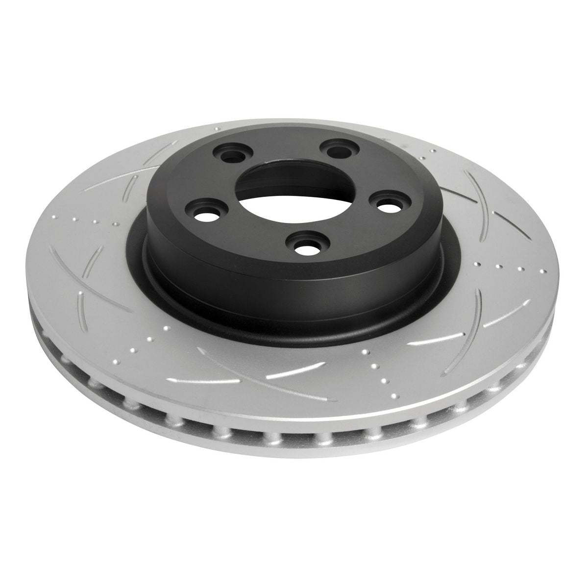 Bendix Ultimate Slotted & Dimpled Brake Rotor Pair 322mm Front BR2107