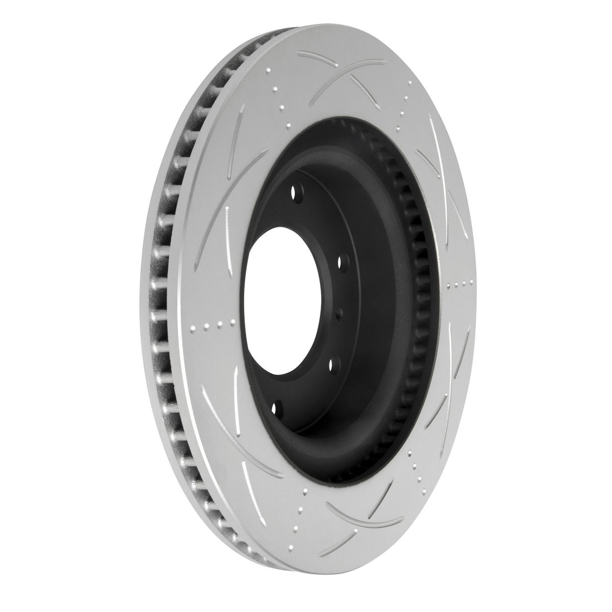 Bendix Ultimate Slotted & Dimpled Brake Rotor Pair 332mm Front BR2216