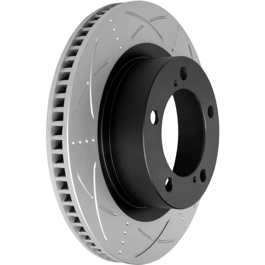 Bendix Ultimate Slotted & Dimpled Brake Rotor Single 340mm Front BR2722