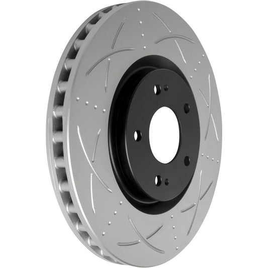 Bendix Ultimate Slotted & Dimpled Brake Rotor Single 320mm Front BR418