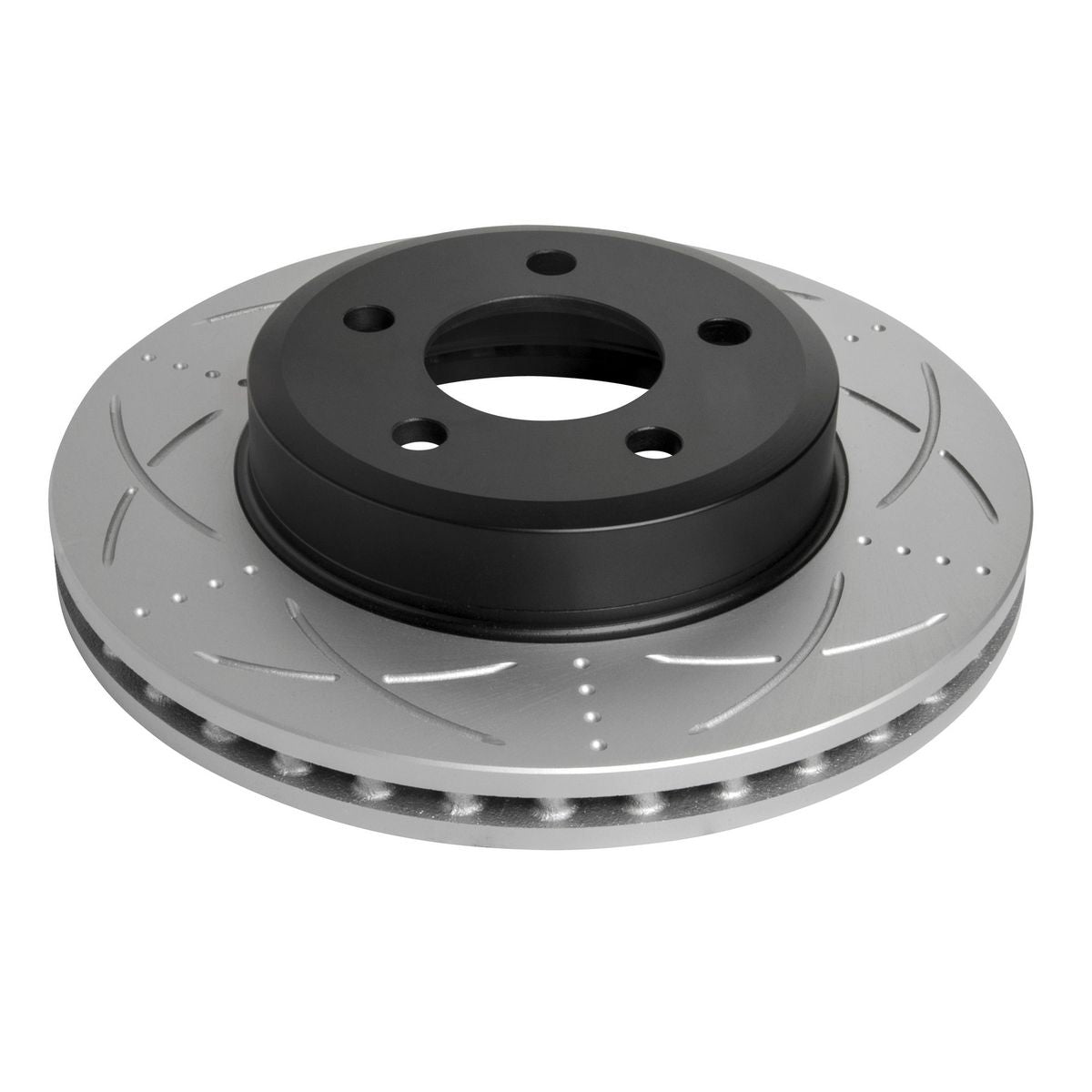 Bendix Ultimate Slotted & Dimpled Brake Rotor Pair 298mm Front BR504