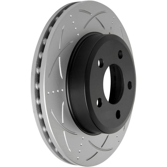 Bendix Ultimate Slotted & Dimpled Brake Rotor Single 298mm Front BR504