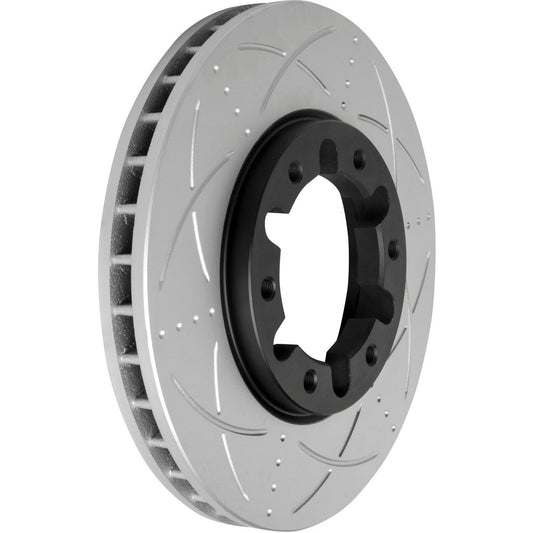 Bendix Ultimate Slotted & Dimpled Brake Rotor Single 306mm Front BR625