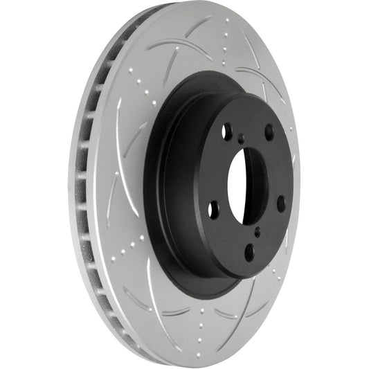 Bendix Ultimate Slotted & Dimpled Brake Rotor Single 277mm Front BR648