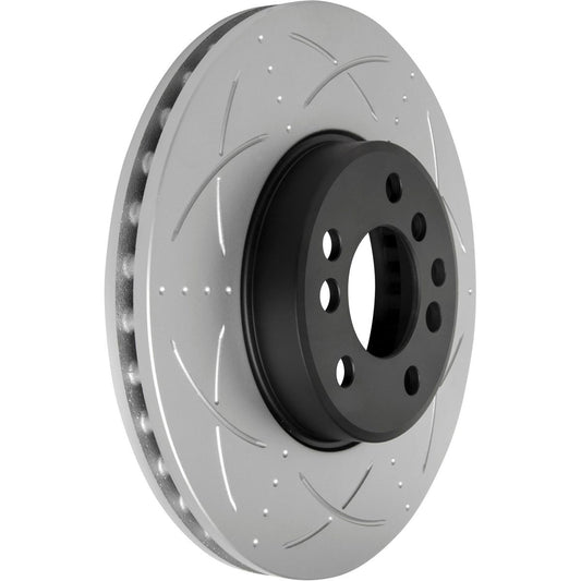 Bendix Ultimate Slotted & Dimpled Brake Rotor Single 332mm Front BR813