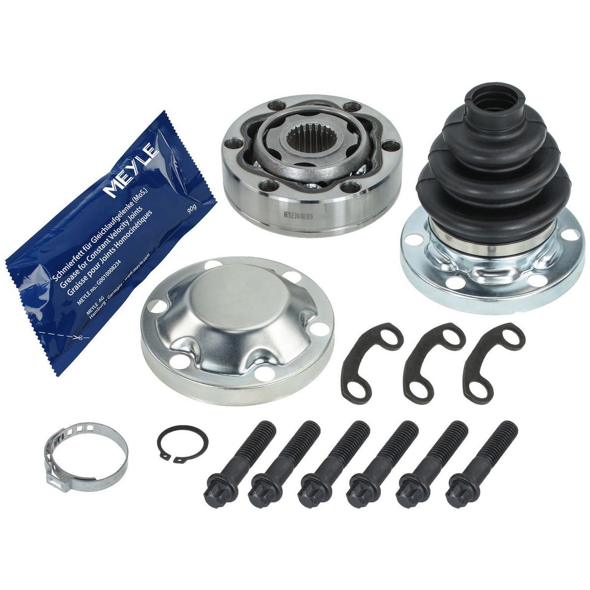 MEYLE Original CV Joint Kit Rear 314 498 0019