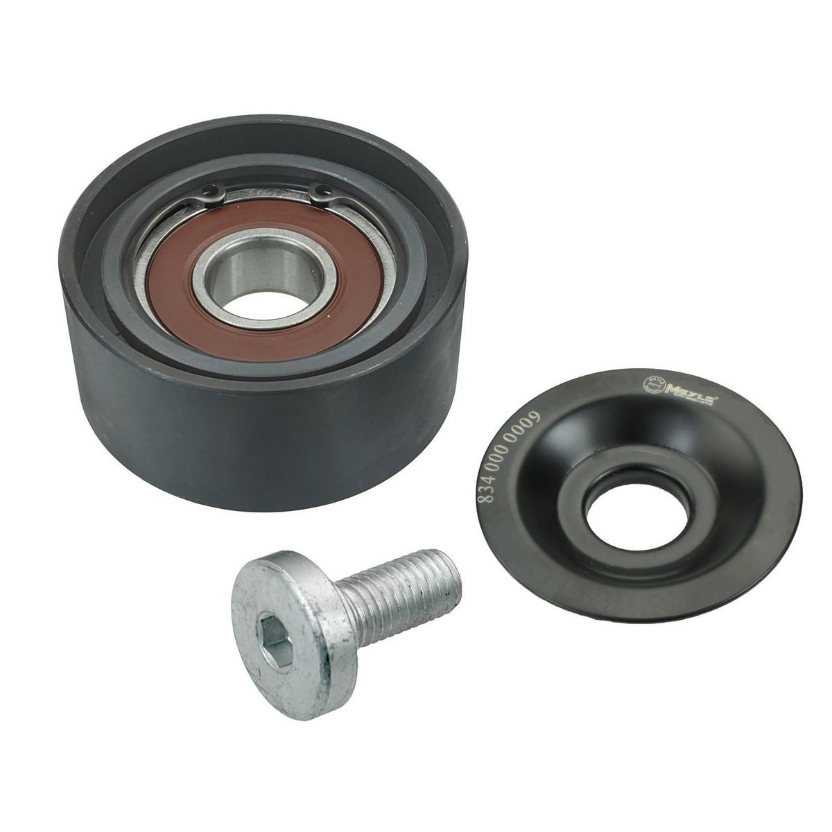 MEYLE Tension Roller, Ribbed Belt 834 000 0009